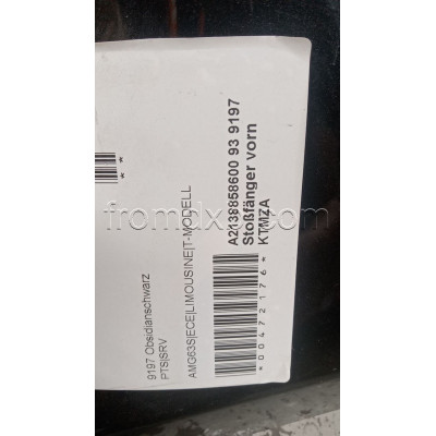 Bumper Front AMG Style A2138858600