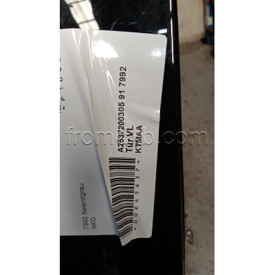 Door Rear Left A2537300305