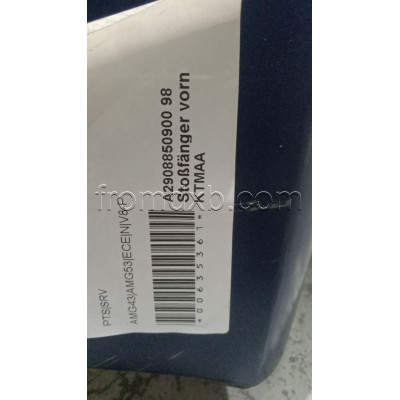 Front Bumper AMG GT A2908850900
