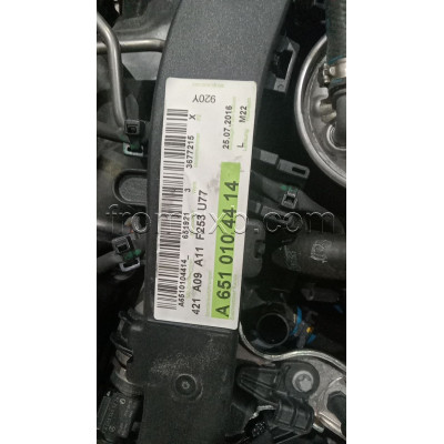 Diesel Engine OM651921 A6510104414