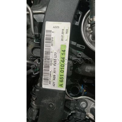 Diesel Engine OM651921 A6510104414