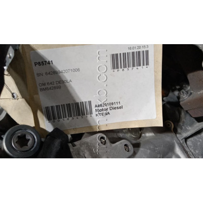 Engine M642 A6420109111 Complete