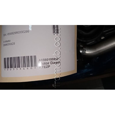 Engine M656 A6560100600 Complete