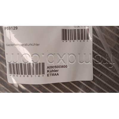 Low Temperature Cooler A0995003600