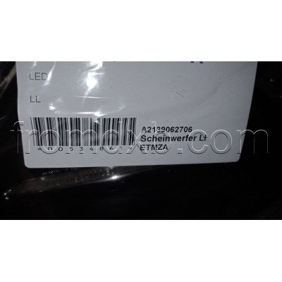 Headlight Left A2139062706