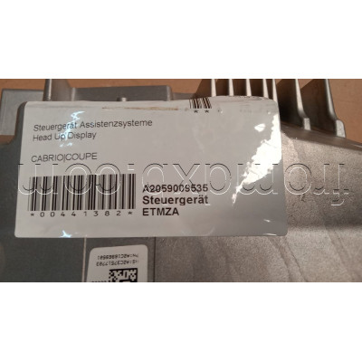 Head-Up Display Control Unit A2059009535