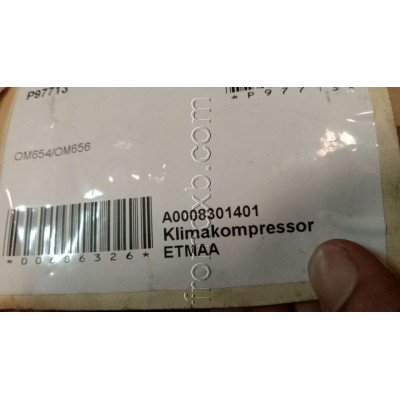 Air Conditioning Compressor A0008301401
