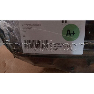 Headlight Left A1779060701