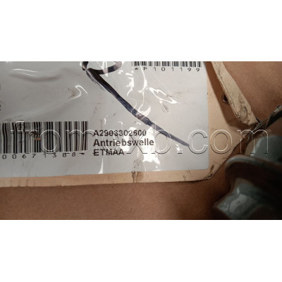 Axle Shaft Right For Mercedes-Benz AMG GT/W290 A2903302600