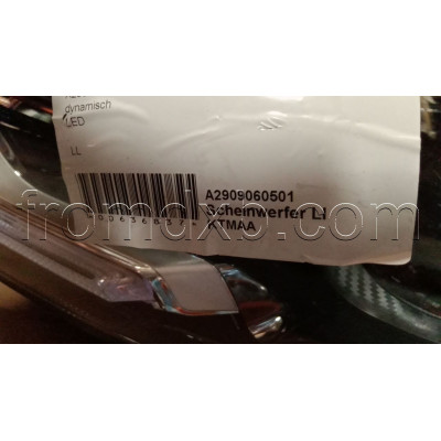 Headlight Left A2909060501