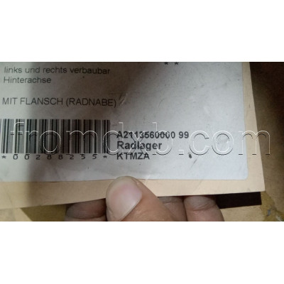 Wheel Bearing Rear A2113560000