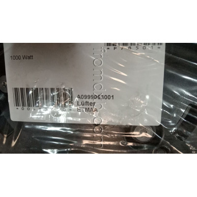Cooling Fan 1000 Watts A0999063001