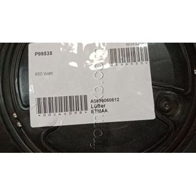 Cooling Fan 850 Watts A0999060612