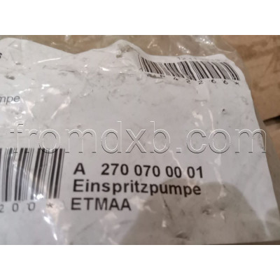 High Pressure Pump A2700700001
