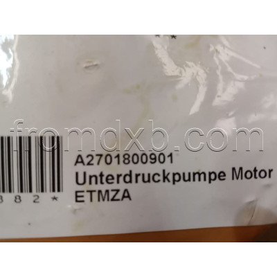Vacuum Pump A2701800901