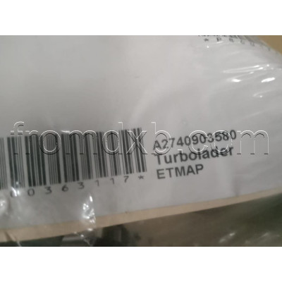 Turbocharger A2740903580