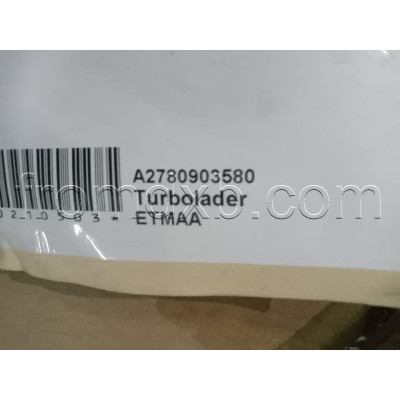 Turbocharger Left Side A2780903580
