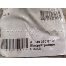 Injection Pump A6400700701