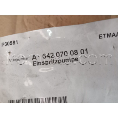 High Pressure Pump A6420700801