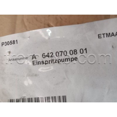 High Pressure Pump A6420700801